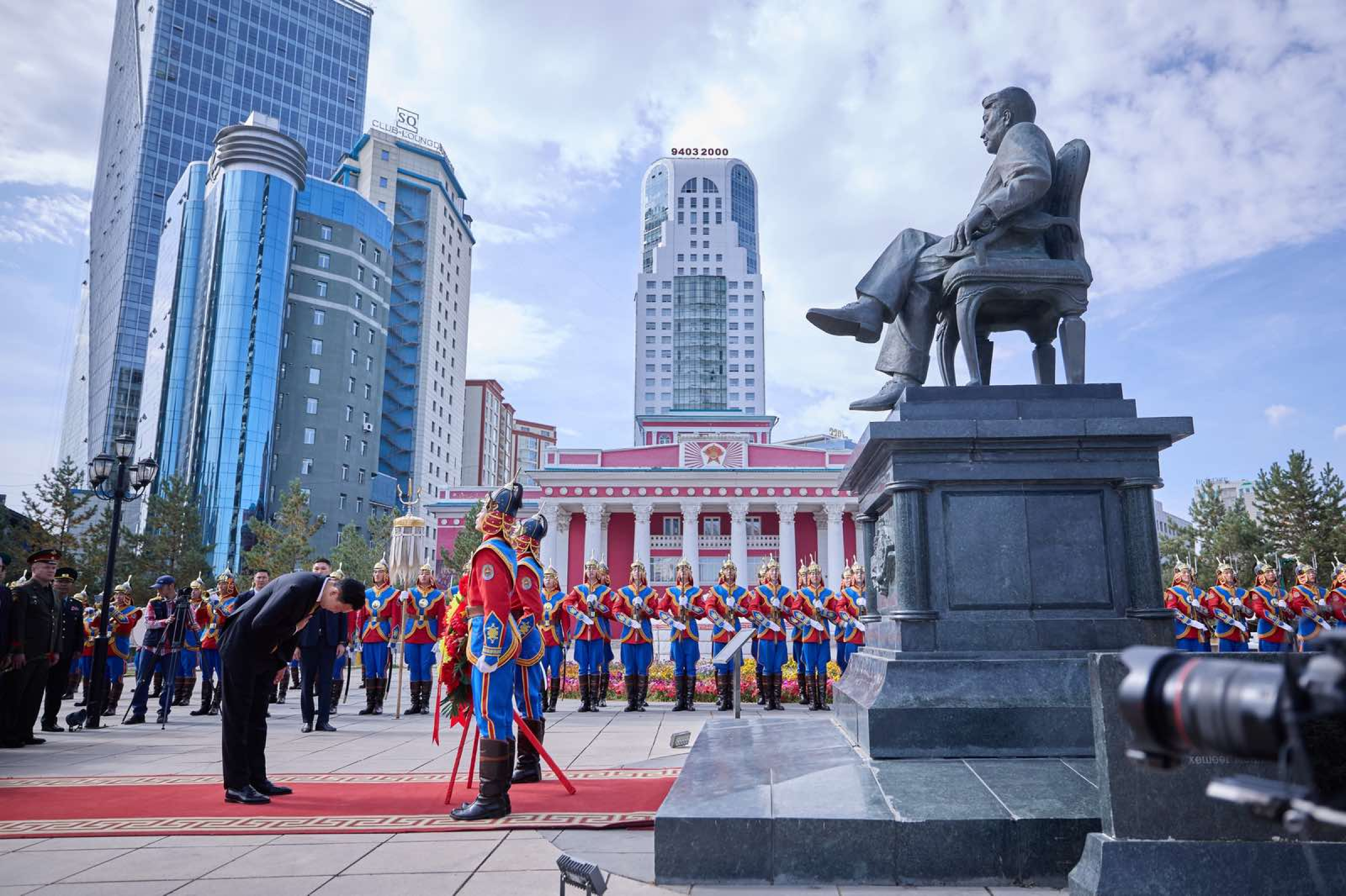 Ю.ЦЭДЭНБАЛЫН МЭНДЭЛСНИЙ 110 ЖИЛИЙН ОЙ ӨНӨӨДӨР ТОХИОЖ БАЙНА