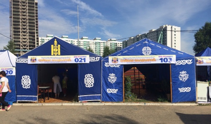 Ардын хувьсгалын 93 жилийн ой, үндэсний их баяр наадмын үеэр төв цэнгэлдэх хүрээлэнд худалдаа үйлчилгээ зохион байгууллаа