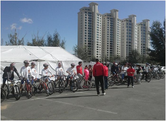 Хан- Уул дүүрэгт дугуйн аялалын тэмцээн боллоо