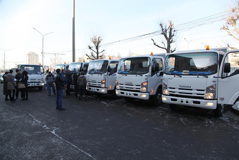 Нийтлэг үйлчилгээний газрууд шинэ машинтай боллоо