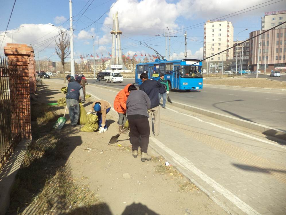 367,3 тонн хог хаягдал цэвэрлэв