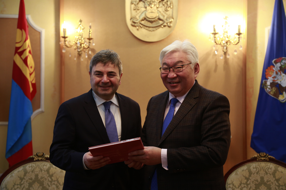 Истанбул хотын Захирагч Кадыр Топбаз Улаанбаатар хотод айлчилна