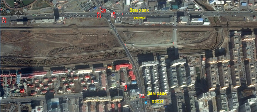 МАРГААШНААС ЭХЛЭН ЗАМЫН ЦАГДААГИЙН БАРУУН УРД УУЛЗВАРААС БАЯНМОНГОЛ ХОРООЛЛЫН УУЛЗВАР ХҮРТЭЛХ ЗАМЫГ ТҮР ХААНА