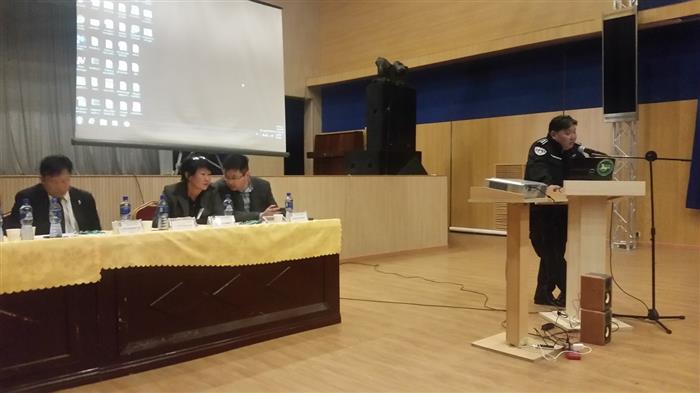 ХААИС-ийн оюутнуудад гэмт хэргээс урьдчилан сэргийлэх чиглэлээр сургалт явууллаа