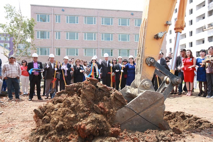 14-р сургуулийн шав тавих ёслол боллоо