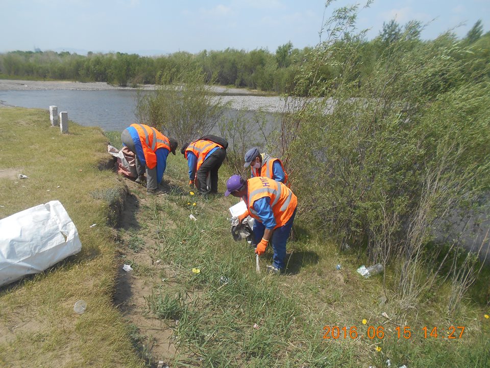 Хороодын 9,5 тонн хогийг цэвэрлэжээ