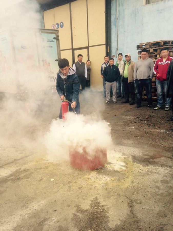 Гамшиг, галын аюулаас урьдчилан сэргийлэх танхимын сургалт, гал унтраах дадлага сургууль зохион байгуулж ажиллаа