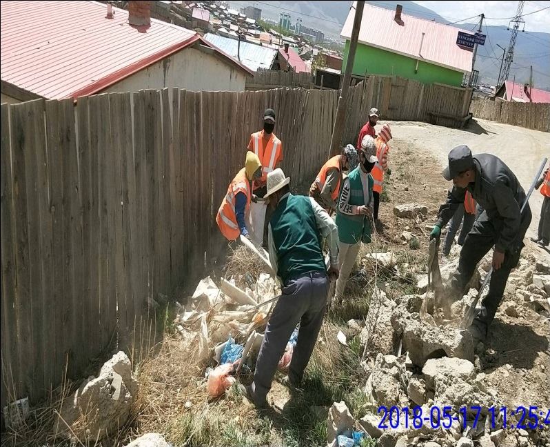 Аяны хүрээнд нийт 550.2 тонн хог хаягдлыг цэвэрлэв