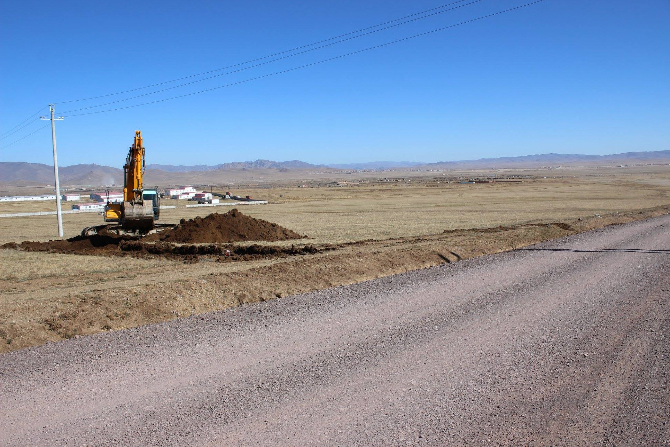 Налайхын барилгын материал үйлдвэрлэл, технологийн паркийн бүтээн байгуулалтын ажил эрчимтэй явагдаж байна