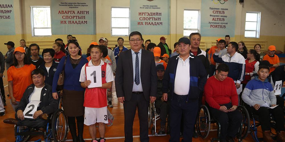 Хөгжлийн бэрхшээлтэй иргэдийн дунд спортын нөхөрсөг тэмцээн боллоо