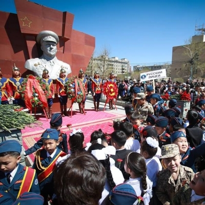 Офицерын тойргоос Жуковын талбай хүртэлх замыг түр хаана