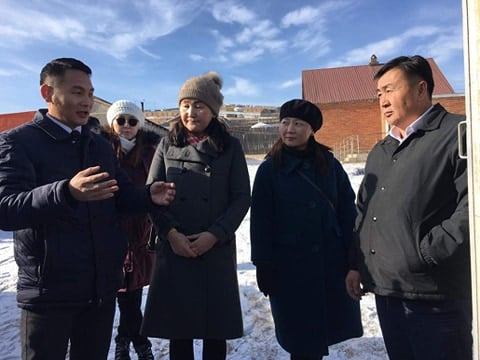 БЗД-ийн 5 дугаар хорооны 20 өрх нэвчилтгүй суурин нүхтэй ариун цэврийн байгууламжтай боллоо