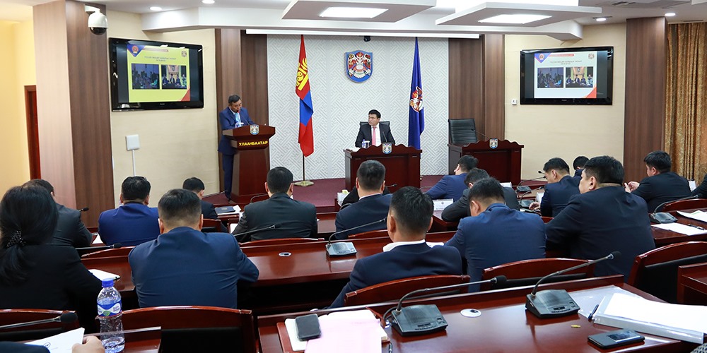 Нийслэлийн өнгөрсөн 14 хоногийн нөхцөл байдлын мэдээлэл танилцууллаа